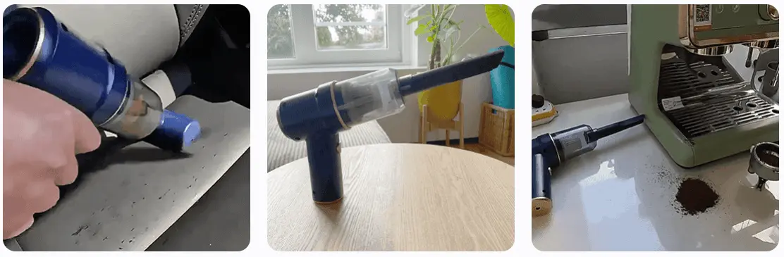 HomePro V12 handheld vacuum design and components